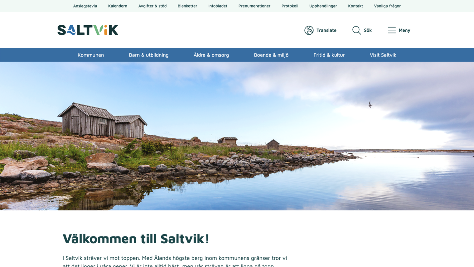 Saltvik.ax skärmbild